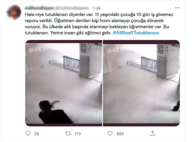 Öğrencisini yumruklayıp hastanelik eden öğretmen serbest bırakıldı, sosyal medya ayağa kalktı: Tutuklansın