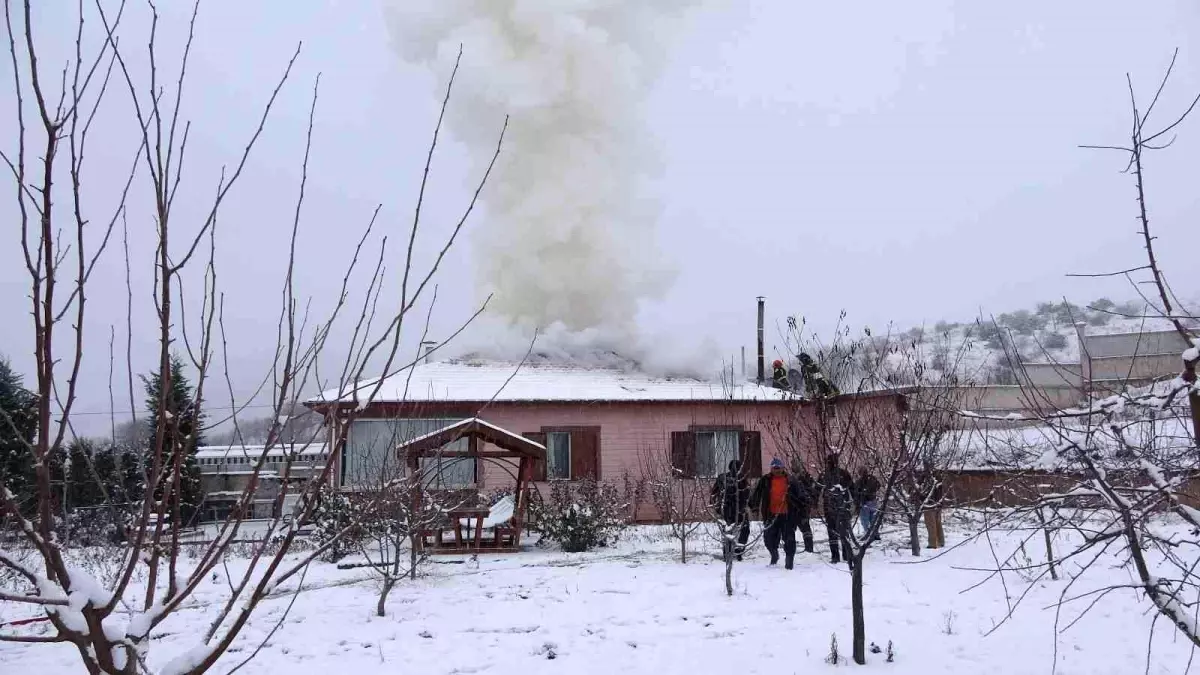 Son dakika haber! Tokat\'ta bağ evinde yangın