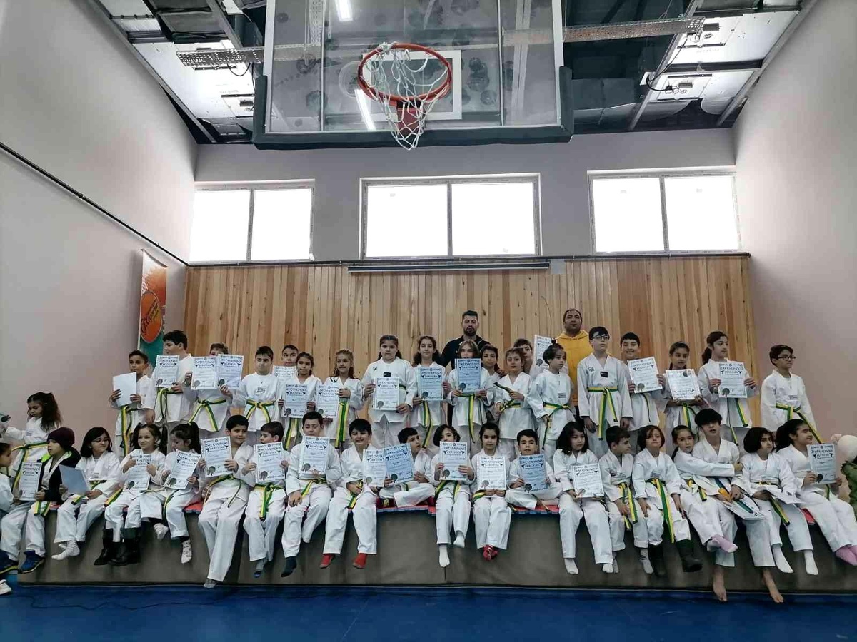 Yakutiye Taekwondo Kulübü\'nde kuşak heyecanı