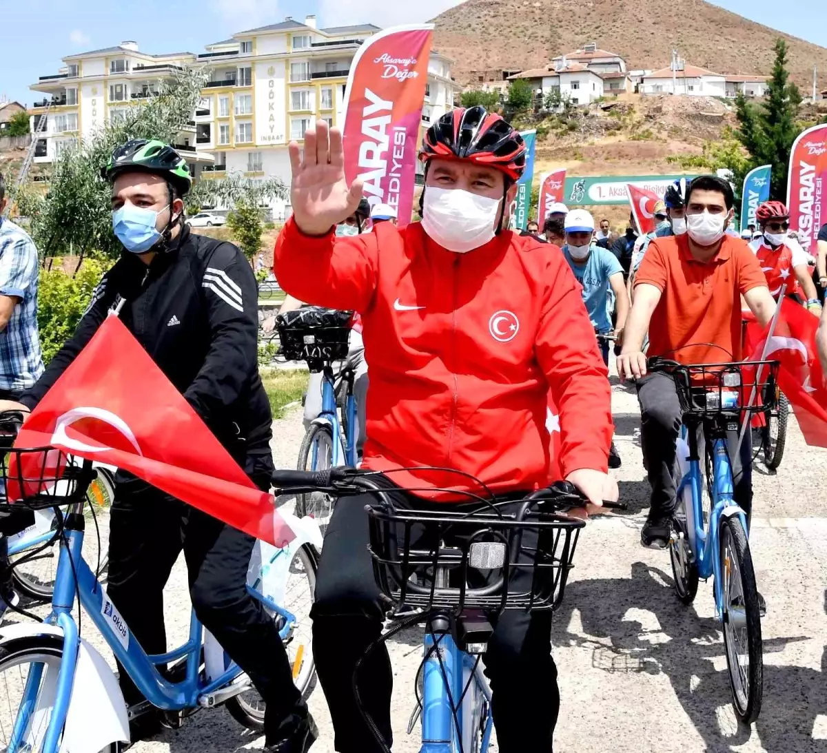 Aksaray\'da bisikletli ulaşım giderek yaygınlaşıyor