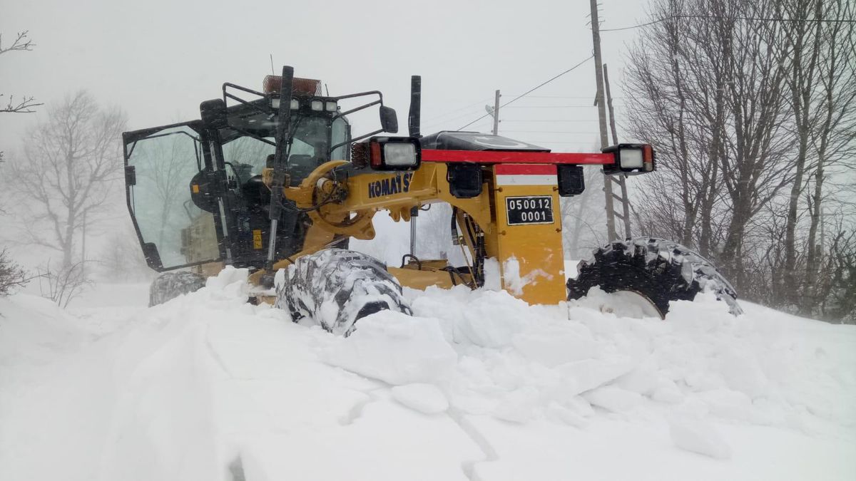 Amasya, Kastamonu ve Sinop\'ta kar nedeniyle 307 köy yolu ulaşıma kapandı