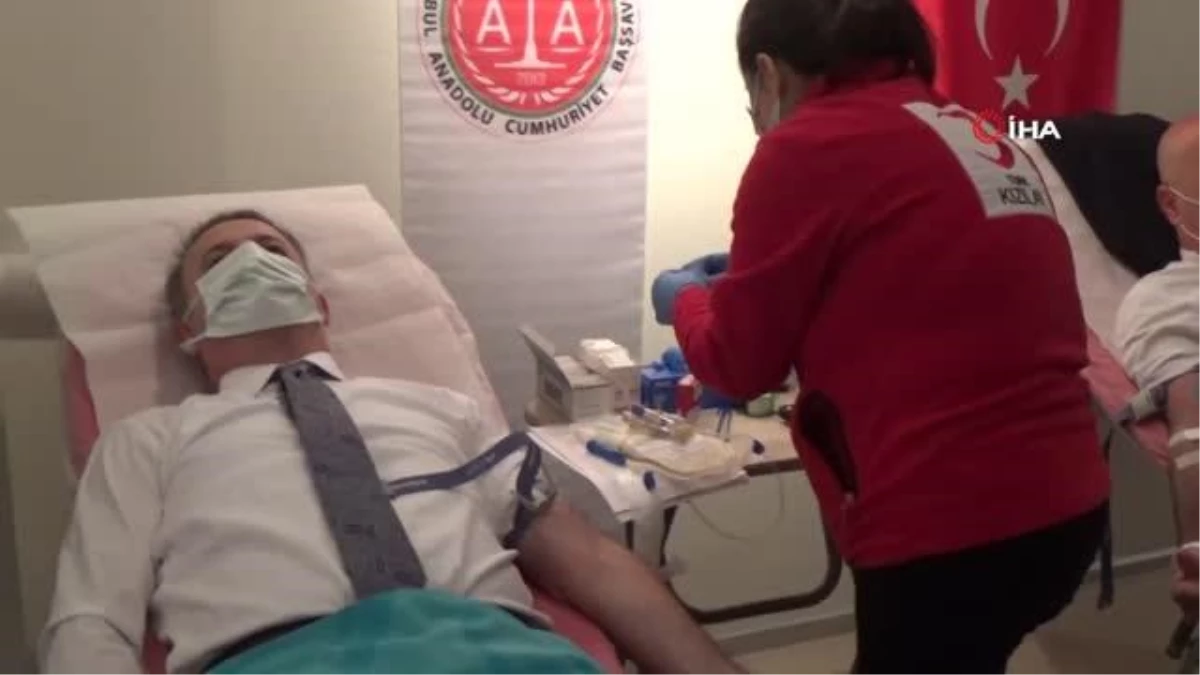 Anadolu Adliyesi\'nde kan bağışı kampanyası başlatıldı
