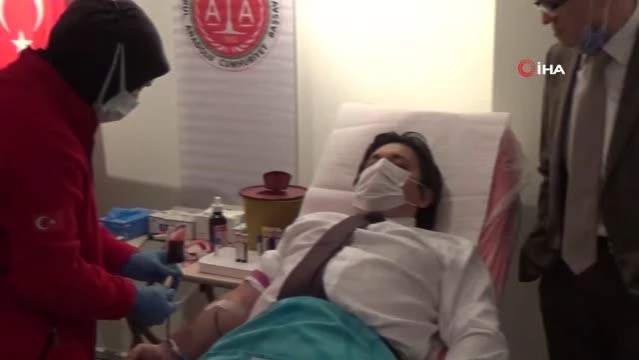 Anadolu Adliyesi'nde kan bağışı kampanyası başlatıldı