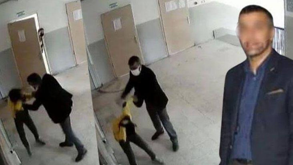 Dayakçı öğretmen kendisini bu sözlerle savundu: Bir-iki tokat!