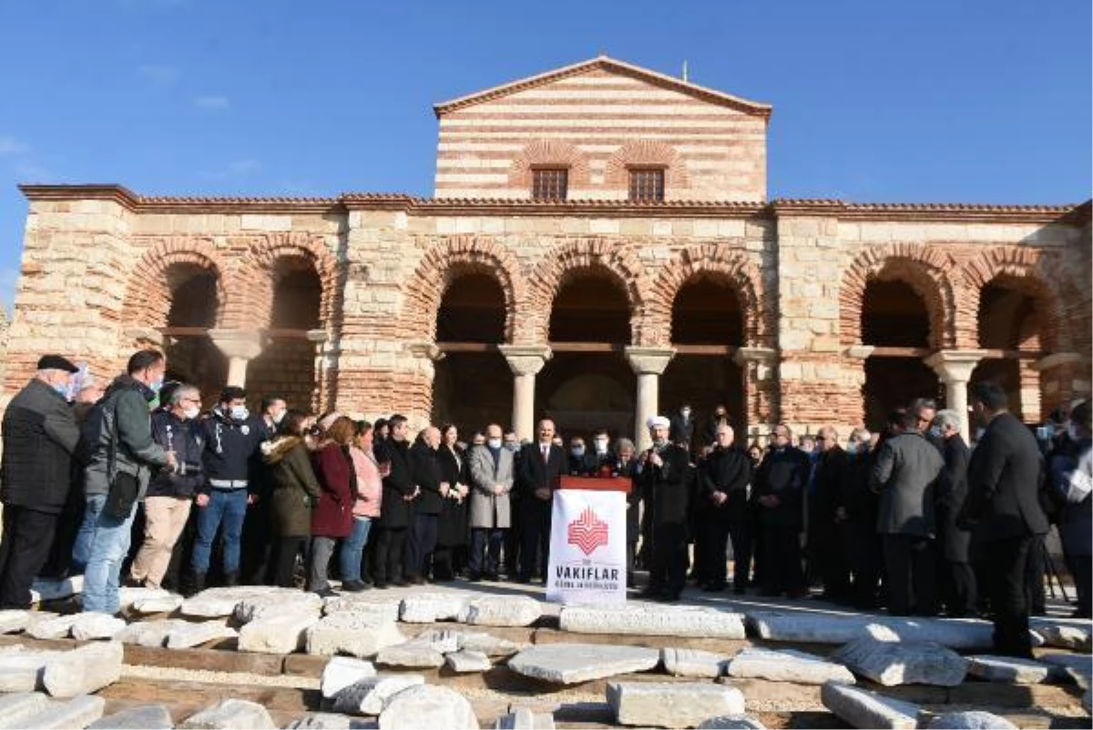 Edirne\'nin Ayasofyası, 56 yıl sonra ibadete açıldı