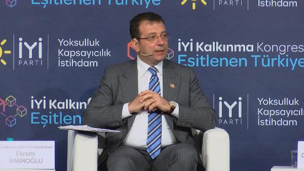 Ekrem İmamoğlu ve Mansur Yavaş İYİ Parti\'nin kongresinde konuştu