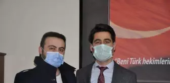 Hasta yakını, doktorun üzerine yürüdü