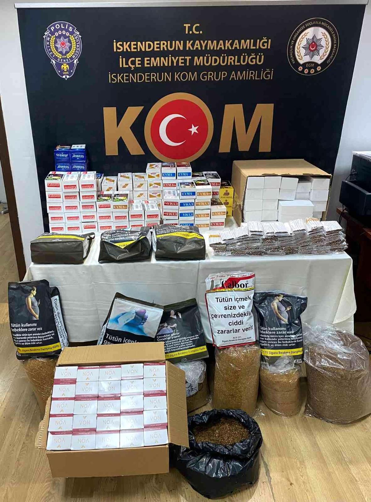 Hatay\'da kaçakçılık operasyonu