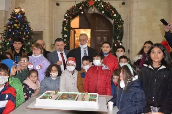Hatay'da Noel ayini yapıldı