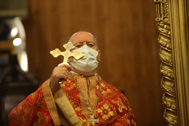 Antakya Ortodoks Kilisesi'nde Noel ayini yapıldı