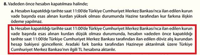 Kur korumalı mevduatta dikkatlerden kaçan detay: Kur düşerse, farkı hesap sahibi ödeyecek