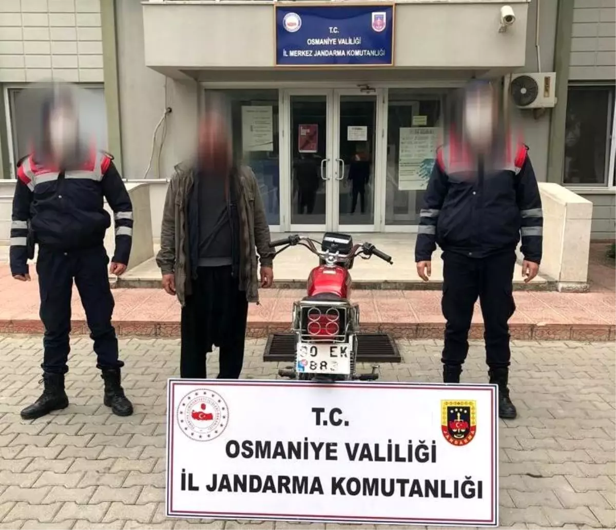 Motosiklet çalan zanlı yakalandı