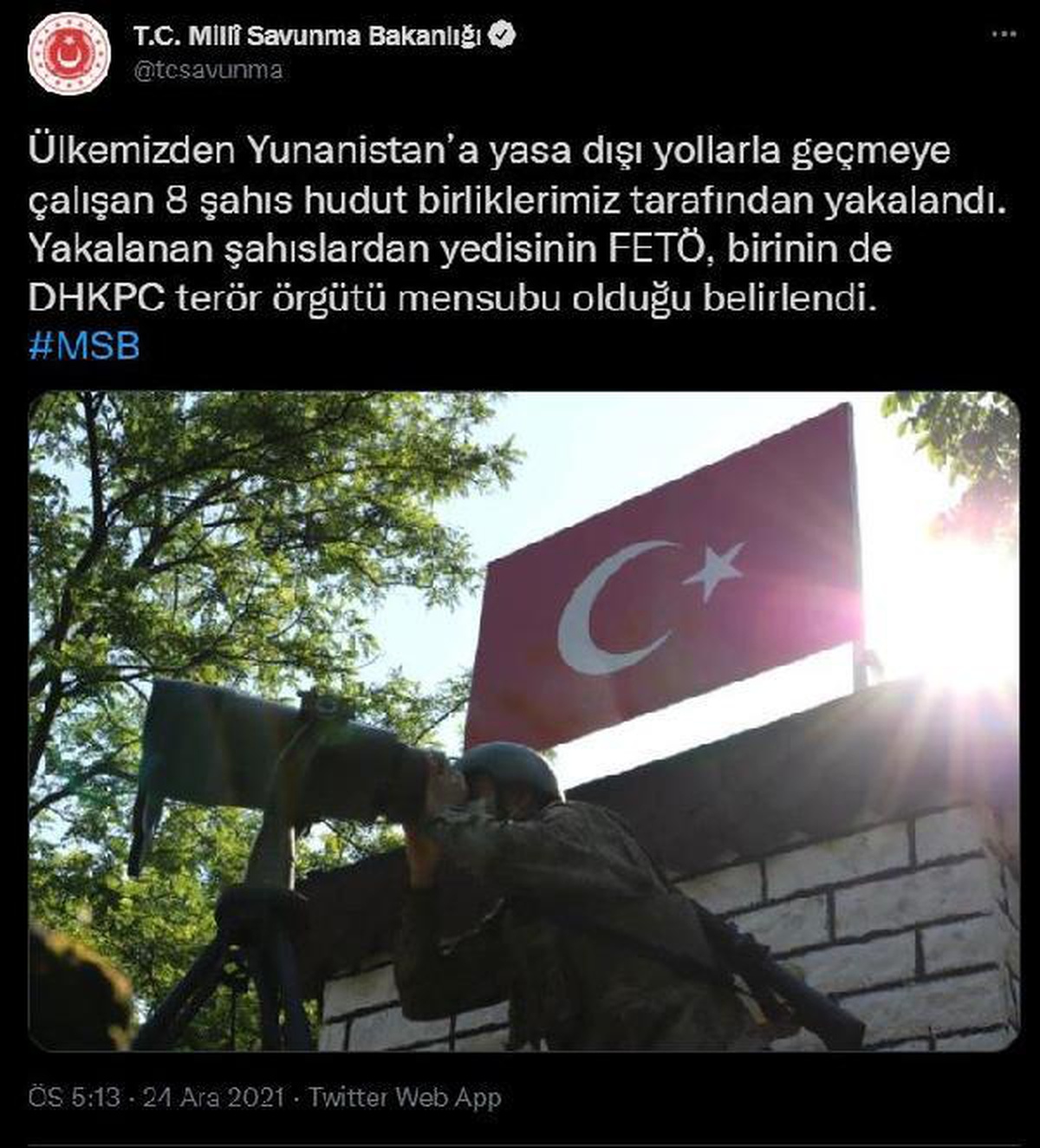 Yunanistan\'a kaçmaya çalışan 8 şüpheli yakalandı