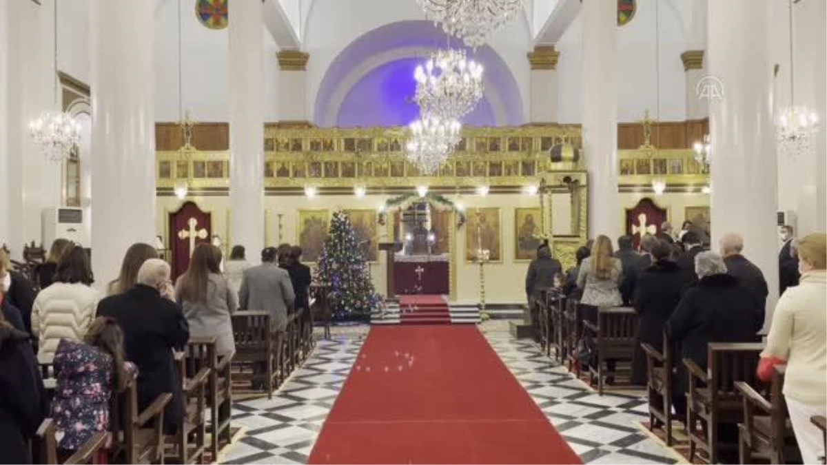Antakya Ortodoks Kilisesi\'nde Noel ayini yapıldı
