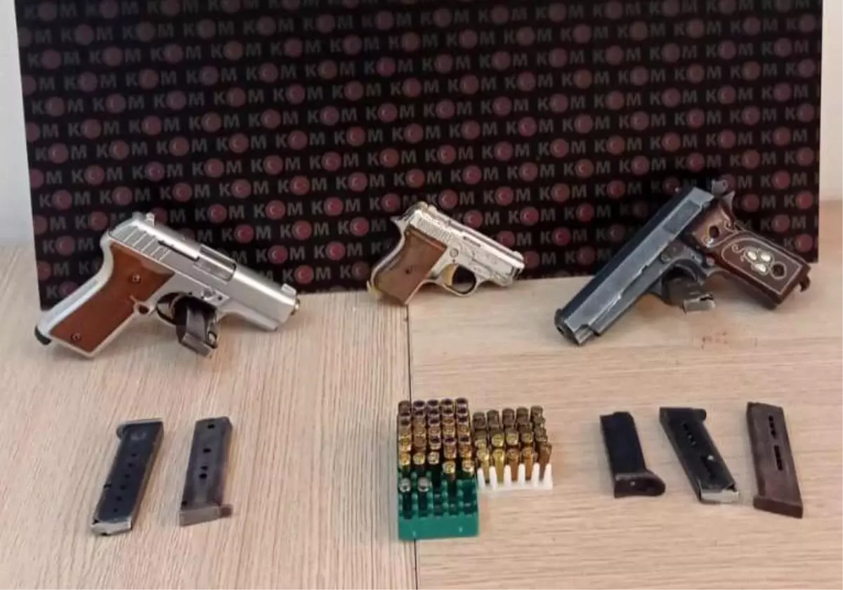 Silah kaçakçılarına operasyon: 6 gözaltı