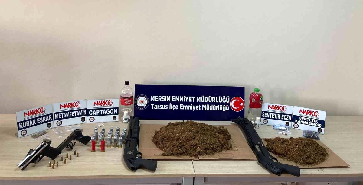 Tarsus\'ta uyuşturucu operasyonu: 6 gözaltı