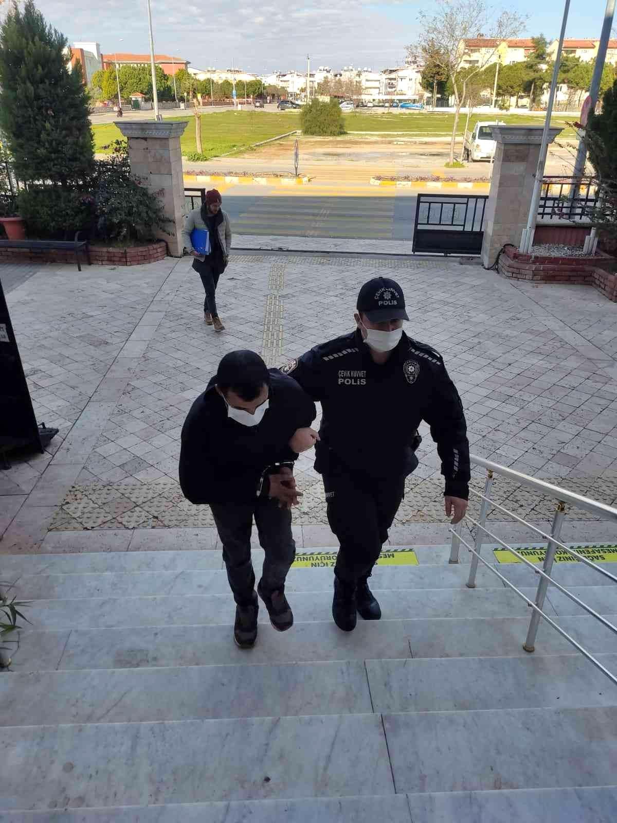14 yıl hapis cezası bulunan zanlı Didim\'de yakalandı