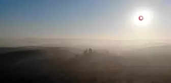 Balıkesir'de kent sis altında kaldı