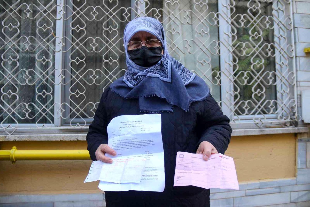Bozuk validatör bileti okumayınca 63 yaşındaki kadın ceza yedi