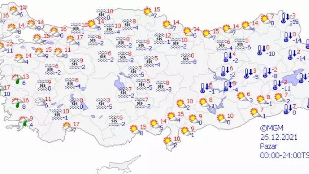 Bugün hava nasıl olacak? İşte bölge bölge veriler