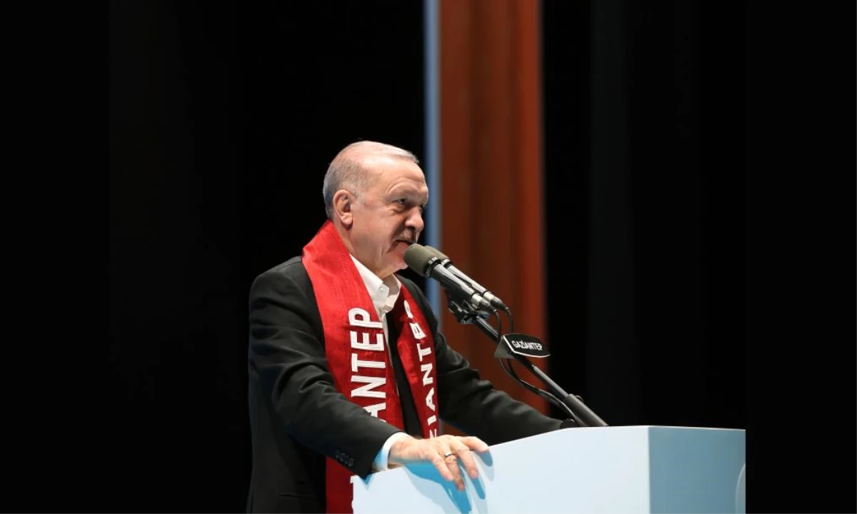 Son dakika haberi... GAZİANTEP - Cumhurbaşkanı Erdoğan: "84 milyonun her bir ferdini kardeşimiz olarak görüyor, bağrımıza basıyoruz"
