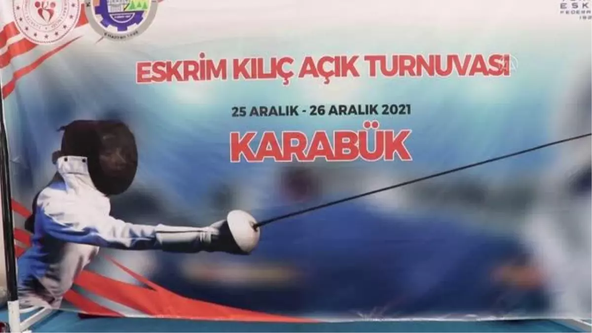 Eskrim Kılıç Açık Turnuvası başladı