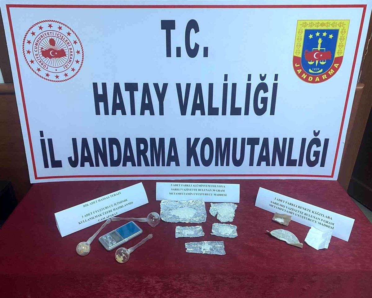 Hatay\'da uyuşturucu operasyonu