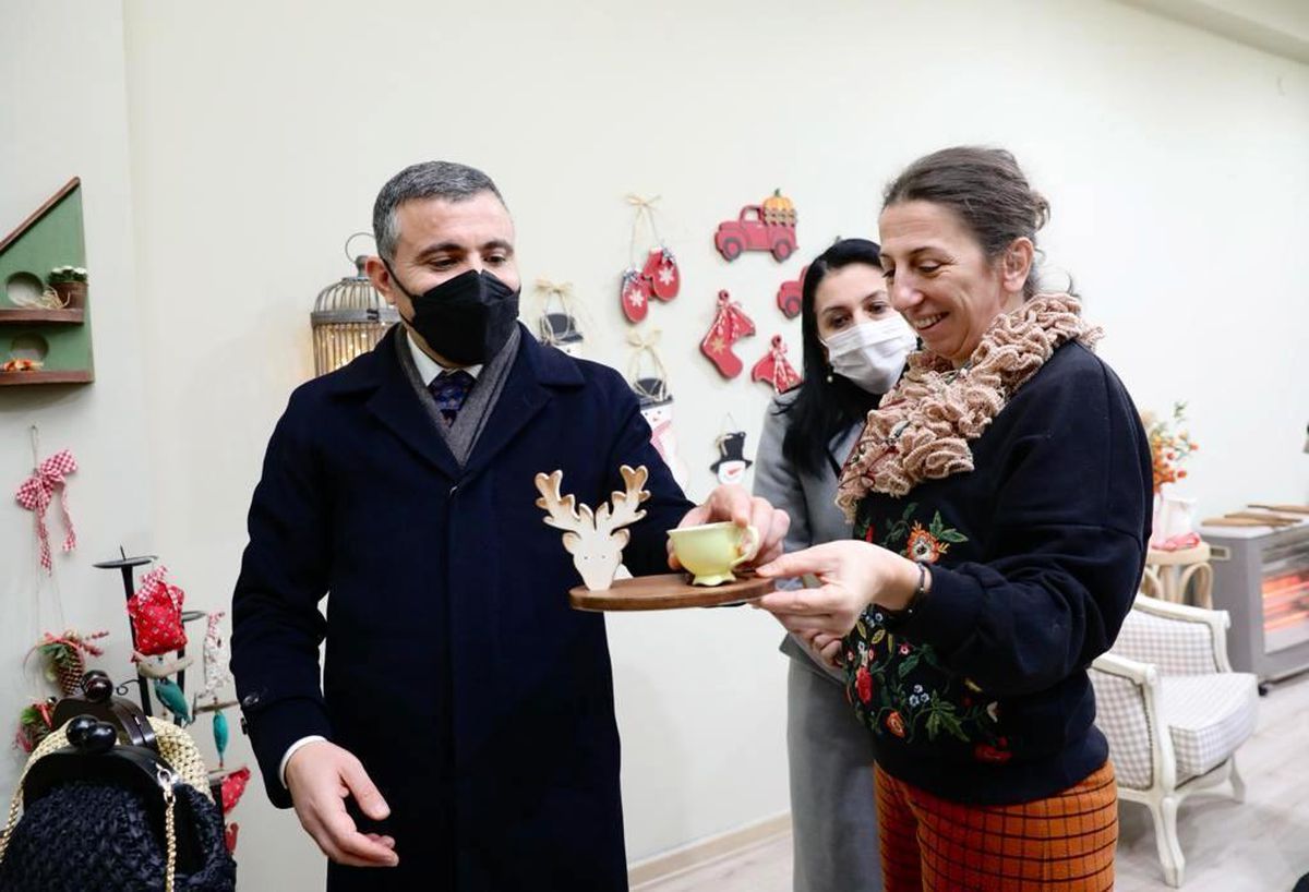Kadın emeği merkezi gelişmeye devam ediyor