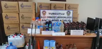 Son dakika haberleri! Manisa'da sahte içki operasyonunda 10 zanlı yakalandı