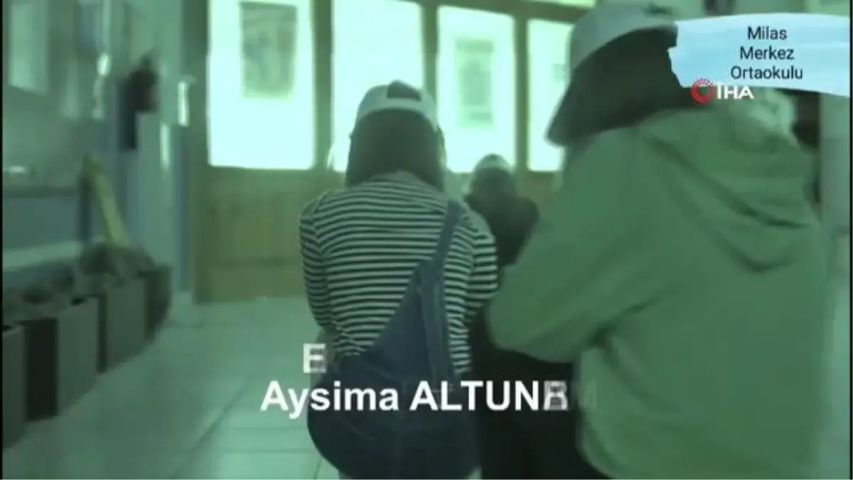 Ortaokul öğrencilerinin \'Milas\' için çektikleri klip izleyenlerin beğenisi kazandı