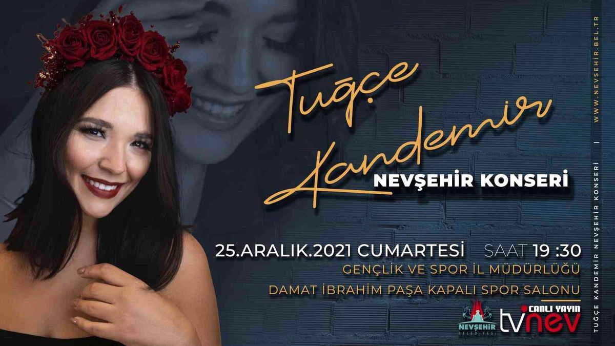 Tuğçe Kandemir Konseri Bu Akşam Saat 19.30\'da