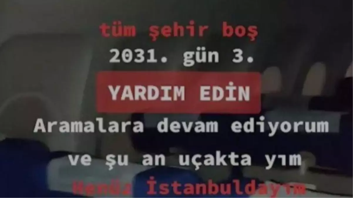 "Zaman yolcusuyum" dedi ve bir video yayınladı: Sene 2031, İstanbul bomboş