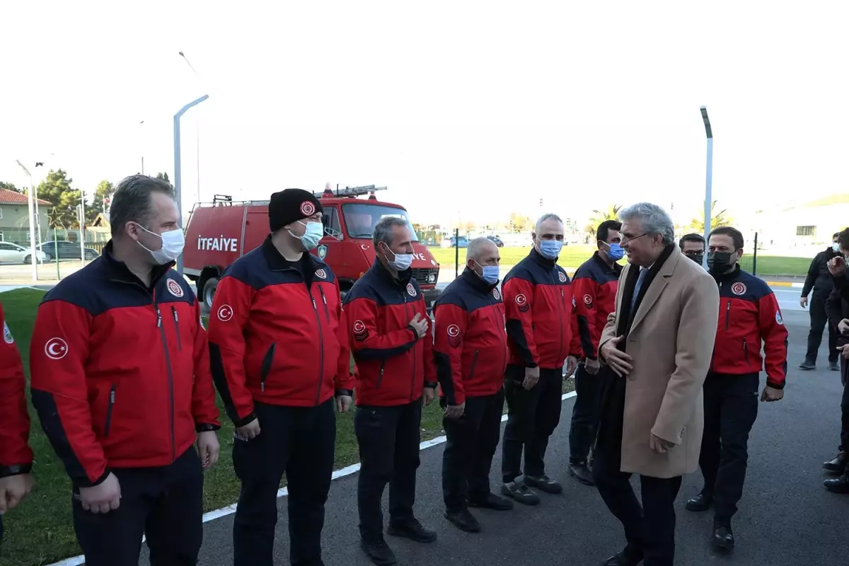 Son dakika... Bakan Soylu\'dan itfaiye erlerine teşekkür