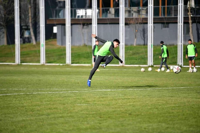 Bursaspor'da Gaziantep FK maçı hazırlıkları başladı