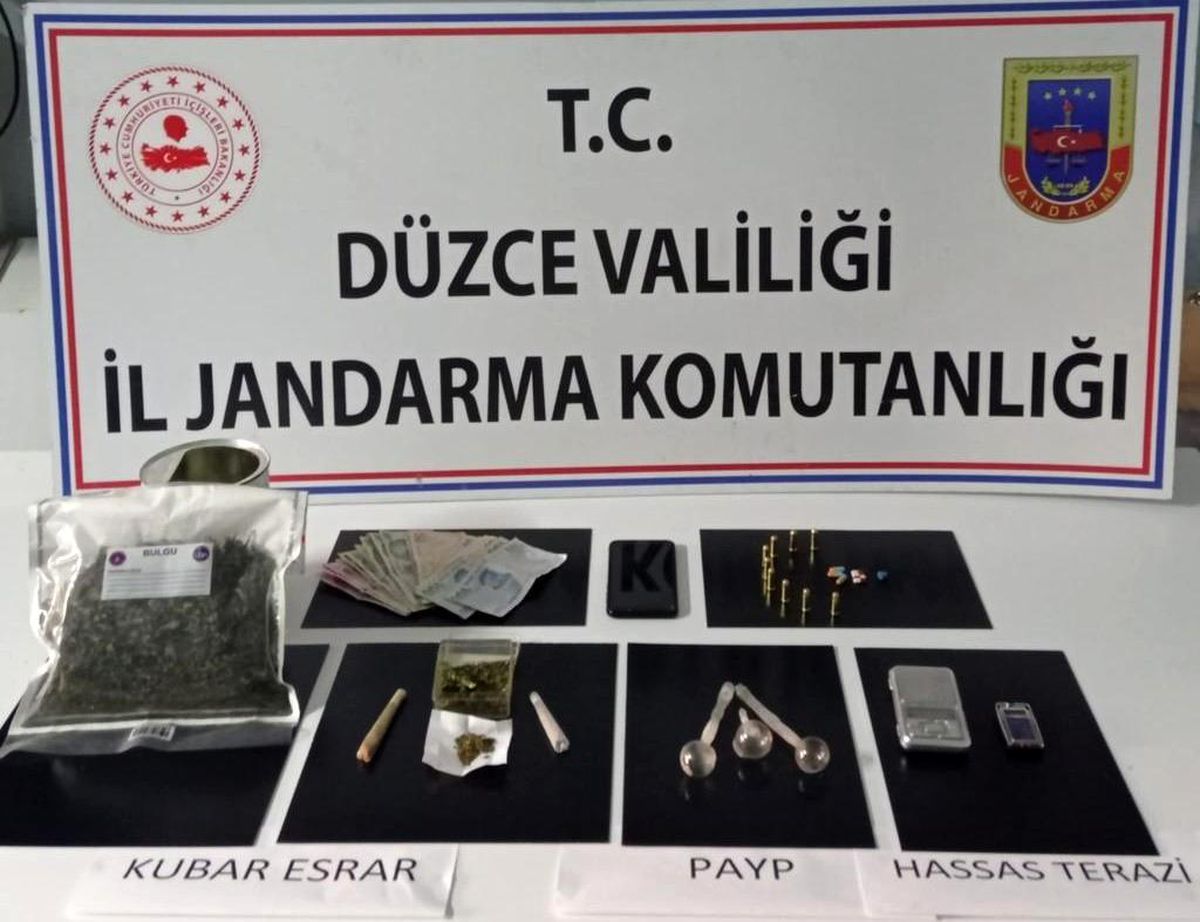 Düzce\'de uyuşturucu operasyonu