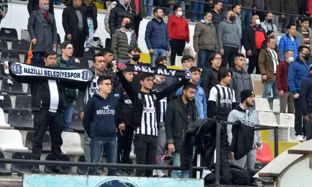 Kazanan taraf Nazilli Belediyespor oldu