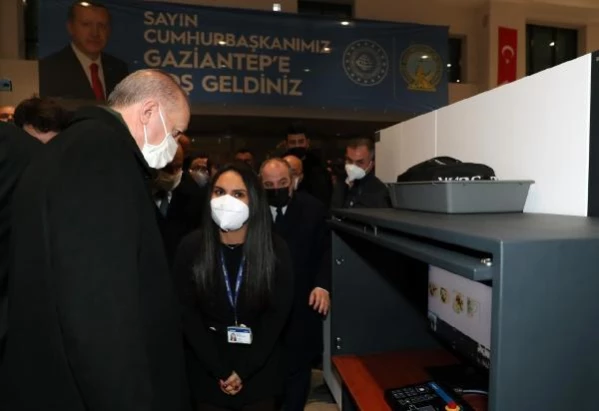 ASELSAN'ın yerli ARIN X-ray bagaj kontrol cihazları Gaziantep'te kullanıma sunuldu