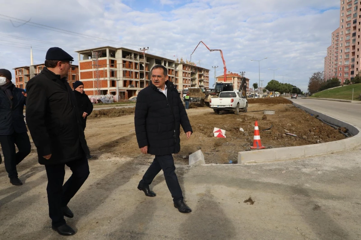 Son dakika haberi | Samsun Büyükşehir Belediye Başkanı Mustafa Demir yatırımları inceledi