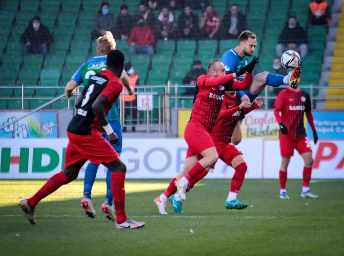 Spor Toto Süper Lig: Çaykur Rizespor: 0 Gaziantep FK: 1 (Maç sonucu)