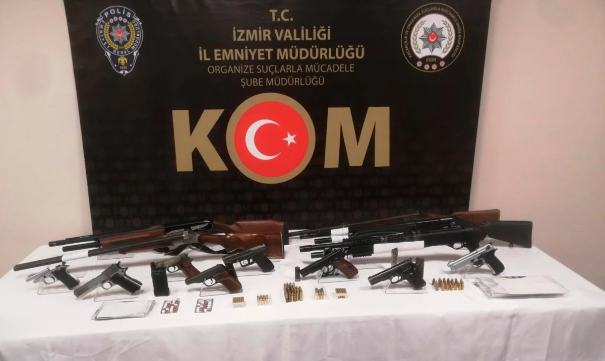 "Tırpan" operasyonu kapsamında İzmir ve Manisa\'da 28 şüpheli yakalandı