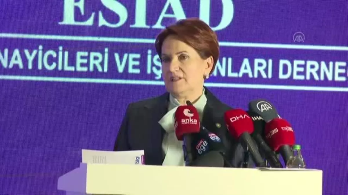 Akşener: "(Seçim) 2023 öncesi olacaksa, bu bir varsayım, öngörü değil, olacaksa mayıs sonu, haziran gibi olması gerekiyor"