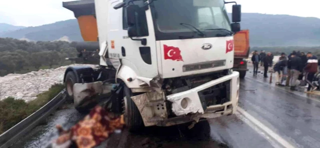 Aydın'da zincirleme trafik kazası: 1 ölü