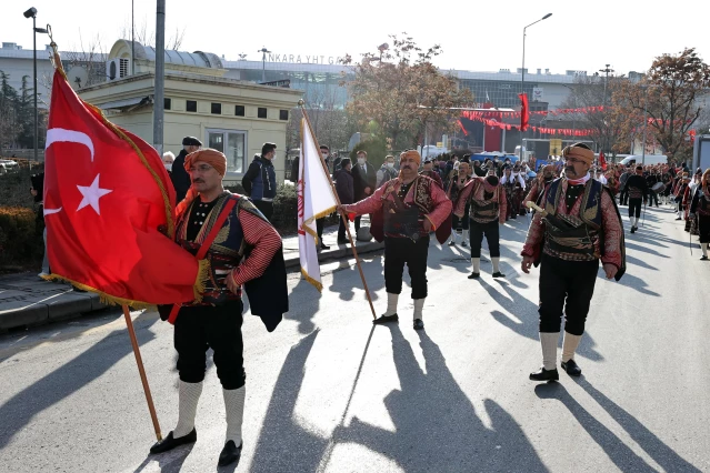 Başkentte Seğmenler Kortej Yürüyüşü düzenlendi