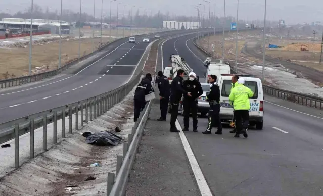 Kayseri'de üst üste feci kaza: 1 ölü, 1 ağır yaralı