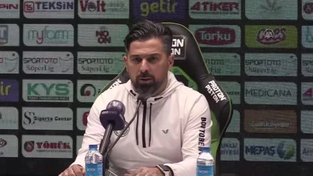Konyaspor-Beşiktaş maçının ardından - İlhan Palut (2)