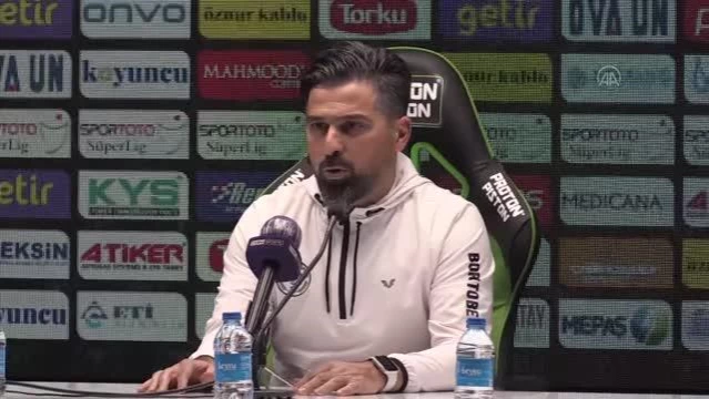 Konyaspor-Beşiktaş maçının ardından - İlhan Palut (2)