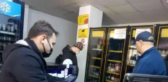 Simav'da sahte alkol denetimi