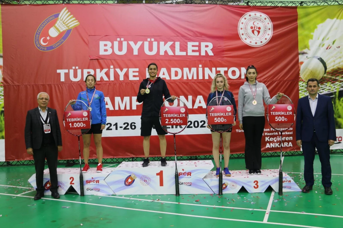 Türkiye Badminton Şampiyonası sona erdi