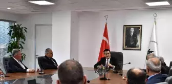 Türkiye Muhtarlar Konfederasyonu'ndan Dündar'a ziyaret