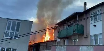 Son dakika... Bursa'da Uludağ eteklerindeki bir evde çıkan yangın söndürüldü